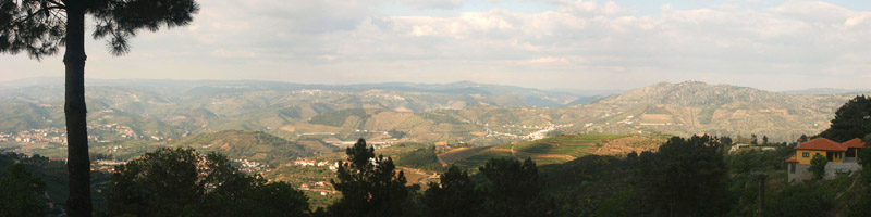 Anklicken zum Vergrern / Click for larger picture. Douro Panorama 5.2005
