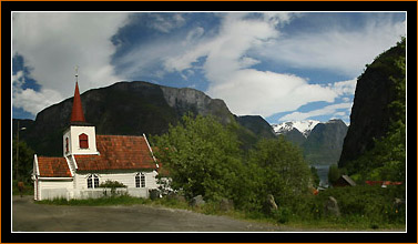 Stabkirche / Stave Church, Undredal, Aurlandsfjord