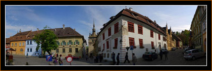 Sighisoara (Schburg),  Burgplatz / Castle Square