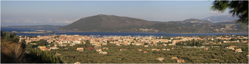 Die Stadt Lefkada / The town of Lefkada