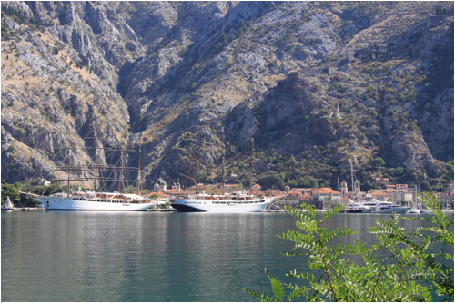 Hafen von Kotor / Kotor harbour