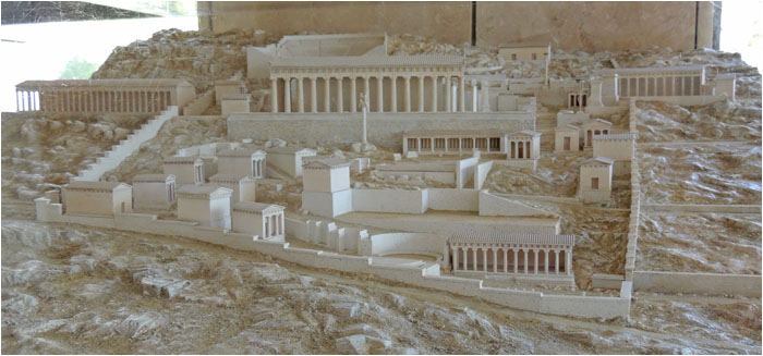 Modell von Delphi / Model of Delphi