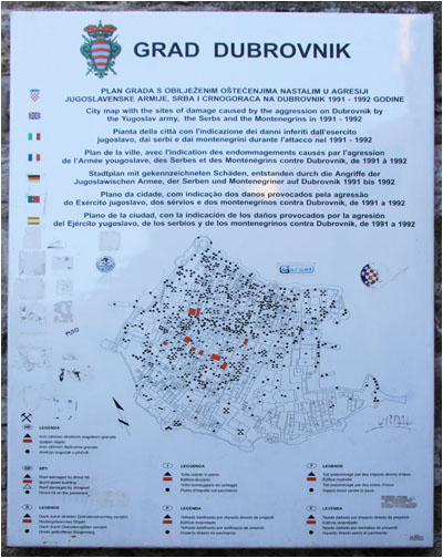 Stadtplan mit Kriegsschäden / City plan with war damage