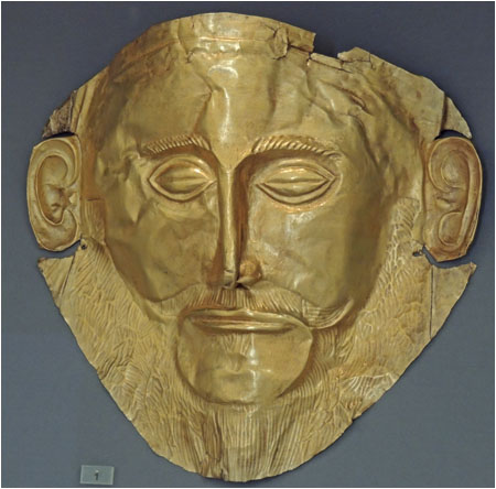 Goldmaske des Agamemnon / Mask of Agamemnon