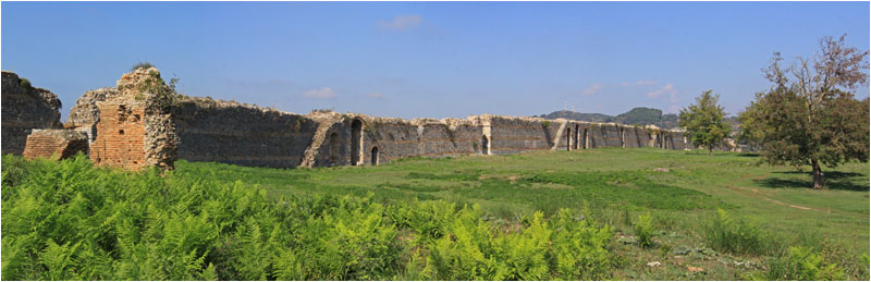 Byzantinische Stadtmauer / Byzantine town wall