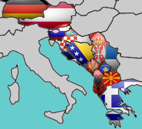 Balkan Gebiet