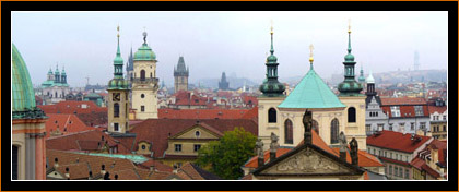 Prag, Dachlandschaft / Prague, Skyline 