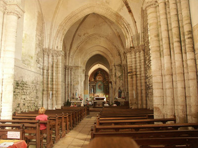 Longville Church 1 interior