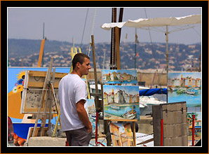 Maler Artist St. Tropez