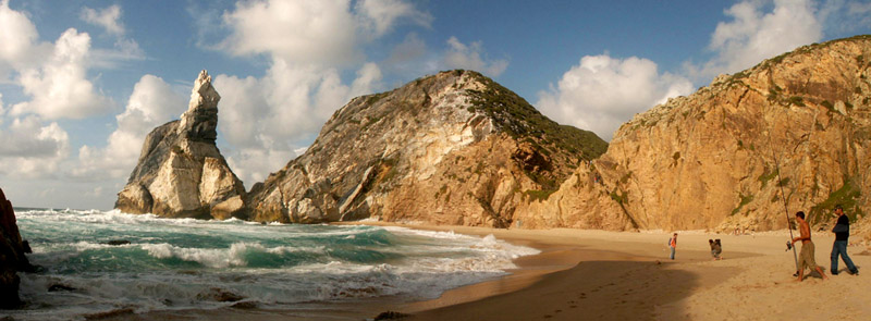 Anklicken zum Vergrern / Click for larger picture. Ursa  Strand/Beach Panorama 5.2005