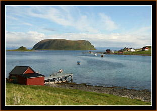 Unweit vom Nordkap /  Not far from the North Cape