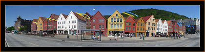 Hanseviertel / Hanseatic warehouses, Bryggen, Bergen