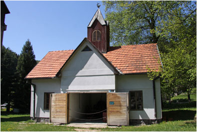 Feuerwehrhaus im Bergbaumuseum, Banska Stiavnica / Fire service building in mining museum, Banska Stiavnica