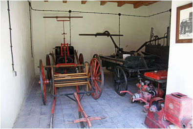 Feuerwehrausstattung im Bergbaumuseum, Banska Stiavnica / Fire service equipment in mining museum, Banska Stiavnica