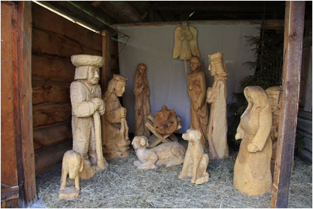 Weihnachtskrippenfiguren, Vlkolinec / Christmas crib figures, Vlkolinec 