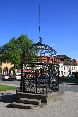 Schandpranger, Leutschau / Cage of shame, Levoca