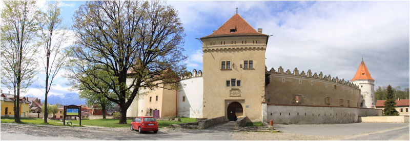 Thököly Schloss, Kesmark / Thököly Castle, Kezmarok