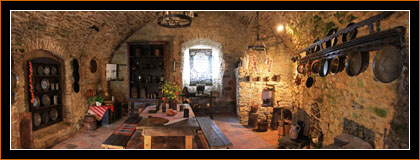 Kche, Zipser Burg / The Kitchen, Spis Castle