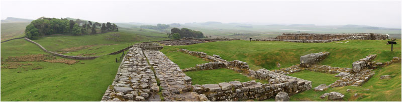 Nordmauer / North Wall, Housesteads, Hadrian's Wall