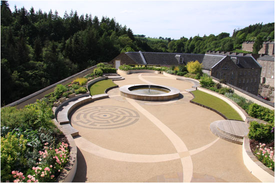 Dachgarten / Roof Garden, New Lanark