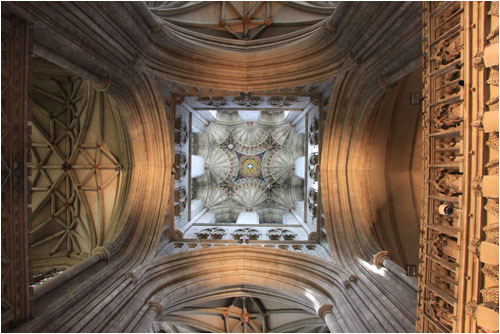 Dach der Vierung / Crossing Roof Canterbury Cathedral